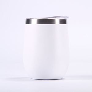 2022 Hot Custom Stainless Steel Stemless Cups for Coffee Double Wall with Lid - Product Image 2