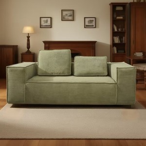 Bắc Âu Modular nén chesterfield <span class=keywords><strong>sofa</strong></span> thiết lập tối giản vải cắt ghế cho phòng khách chân không nén - Product Image 5