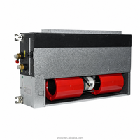 Unité de ventilation à moteur EC intelligent avec registre électrique, contrôle de pièce séparé, FCU ultra-mince 190 mm pour système CVC de maison intelligente