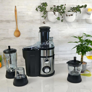 Potente Robot da Cucina 4-in-1 110V/220V, Estrattore di Succo, Frullatore, Macinacaffè per Smoothie, Centrifuga per Succhi - Product Image 3