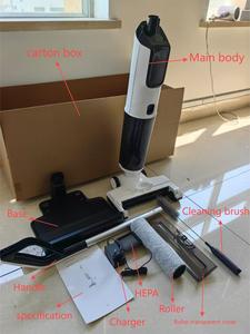 Nettoyeur de sol intelligent sans fil automatique, aspirateur sans fil automatique pour sols humides et secs - Product Image 3