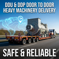 Transitaire maritime abordable FCL/LCL, agent d'expédition DDP, dédouanement logistique, transport de marchandises surdimensionnées