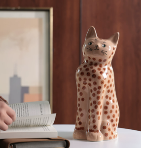 Sculpture <span class=keywords><strong>Maneki</strong></span> <span class=keywords><strong>Neko</strong></span> en <span class=keywords><strong>porcelaine</strong></span> sur le thème des animaux, artisanat créatif pour la prospérité à la maison - Product Image 1