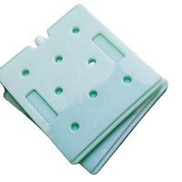 Brique de refroidissement avancée en matériau à changement de phase (PCM) HDPE, réutilisable, de qualité alimentaire, plaque eutectique, écologique, recyclable, résistante à l'eau