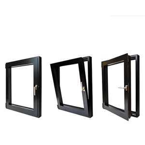 5 + 12A + 5 + 12A + 5 / 5 + 22A + 5 tours d'inclinaison en verre fenêtre à battant en verre résidentiel fenêtres à cadre en aluminium - Product Image 2