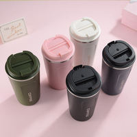 Tasses à café sous vide écologiques de 510ml Type de bouteille d'infuseur pour verres et cadeaux Isolation écologique jetable
