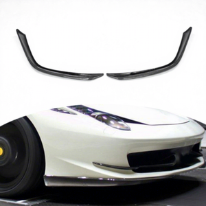 Alerones Delanteros de Fibra de Carbono de Calidad Increíble, Estilo N Novi, para Ferrari 458 - Product Image 1