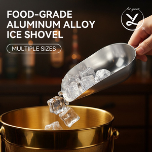 Pala de Hielo de Aluminio, Pala de Metal, Accesorios de Bar, para Harina, Dulces, Cereales, Bodas, Fiestas, Herramienta de Cocina - Product Image 2
