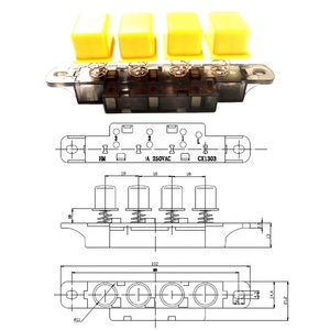 4 Nút <span class=keywords><strong>3</strong></span> Tốc Độ 4A 250V Brass Chuyển Đổi Điện Cho Các Thiết Bị Nhà Kim Loại <span class=keywords><strong>Fan</strong></span> Máy Ép Trái Cây 4 Vị trí L-1 L-2 Điện Tử Nhựa - Product Image 3