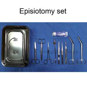 Kotak <span class=keywords><strong>Kit</strong></span> Pengiriman instrumen bedah bedah Set episiotomi bedah ginekologi - Product Image 3