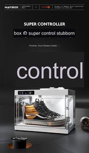 <span class=keywords><strong>Scarpiera</strong></span> Intelligente con Telecomando, Contenitori Impilabili per Sneaker, Organizzatore Trasparente per Scarpe con Luce LED - Product Image 5