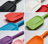 Spatule en silicone de qualité alimentaire, spatule de cuisine résistante à la chaleur, ustensile de cuisine antiadhésif