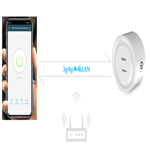 Homekit-enchufe inteligente con WiFi para el hogar, toma de corriente con control por voz, certificado por Tooya, Japón, PSE, OEM/ODM - Product Image 3