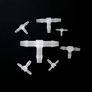 Polypropylène médical 5/32 pouces 4mm plastique égal 3 voies Y tuyau connecteur tuyau Barb raccords de tuyauterie pour Aquarium - Product Image 5