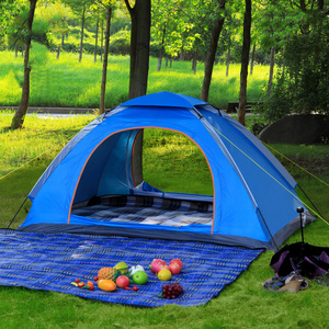 Tente instantanée pop-up imperméable pour 2 à 4 personnes, idéale pour le glamping <span class=keywords><strong>en</strong></span> <span class=keywords><strong>famille</strong></span>, le camping, la randonnée et la <span class=keywords><strong>montagne</strong></span> - Product Image 2