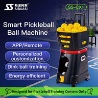 Lanceur de balles intelligent SIBOASI Pro |   Entraîneur portable léger et durable en ABS pour entraînement multi-mode intérieur/extérieur