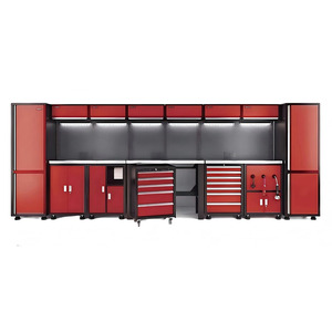 Oem tùy chỉnh Heavy-Duty sắt bàn làm việc và hội thảo Tủ kết hợp nhà để xe máy trạm lưu trữ công cụ tủ - Product Image 2