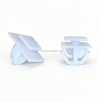 Clip de fixation décoratif pour garniture de porte de voiture, bande anti-rayures, clip de fixation pour bord de jupe de portière, compatible avec Honda et autres modèles.