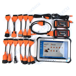 Ensemble complet Y009 HDD multi-marques OBD2 avec tablette FZ-G1 pour camion Diesel Construction machines pelles outil de Diagnostic - Product Image 1