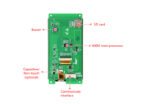 DACAI 5 pouces écran LCD 5 pouces DC48854DN050 Modules d'affichage LCD couleur pour dispositif d'affichage de climatisation