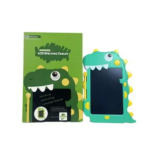 Children Toy Drawing Board Dinosaur LCD Drawing Tablet Animal 3D Acrylic Writing Board With Pen For Children