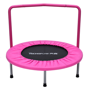 Mini trampoline pliable de 36 pouces, très vendu, respectueux de l'environnement, pour enfants, avec poignée, pour l'entraînement à domicile - Product Image 3