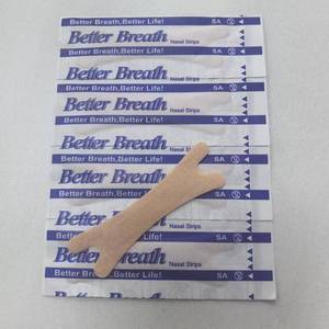 Nouvelles bandes nasales transfrontalières pour la respiration, anti-ronflement et dispositif anti-ronflement, bandes nasales en forme d'os pour éliminer le ronflement. - Product Image 1