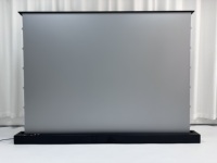 Écran de projection motorisé ALR pour sol, home cinéma intérieur, 92 pouces, 4K, argenté, électrique, projection 4K HD, 3D actif
