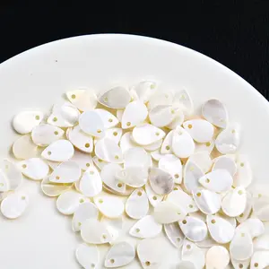 Nhà Máy Bán Buôn Vỏ Sò Biển thám hiểm hang động phẳng Vòng đánh Bóng mẹ của Ngọc Trai <span class=keywords><strong>Cabochon</strong></span> - Product Image 6