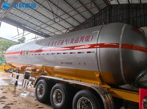 Fullcryo Semi-remorque de transport cryogénique basse température pour dioxyde de carbone liquide 28.8m ³ - Product Image 5