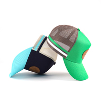Casquette structurée personnalisée en gros, qualité australienne, 5 panneaux, impression sous la visière, style trucker en maille, performance et mode