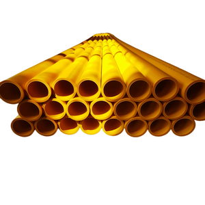 Tube rond creux en composite de fibre de verre (FRP) pour garde-corps, cage d'aquaculture, procédé de pultrusion, surface lisse - Product Image 1