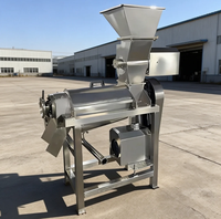 Industriële kleine spiraalvormige sapcentrifuge met hoge productiviteit voor fruit- en groenteverwerkingsbedrijven, 220V/380V