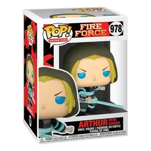 Cho Funko Pop! #978 <span class=keywords><strong>Arthur</strong></span> Với Thanh Kiếm Lửa Lực Lượng Hành Động Hình Thiết Lập 5Cm Hoạt Hình Mô Hình Đồ Chơi Với Chất Lượng Tốt Con Rối Phong Cách - Product Image 1