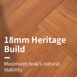 Suelo de madera de teca birmana sólida con patrón de espiga moderno, diseño Interior de lujo para sala de estar, <span class=keywords><strong>parque</strong></span>, - Product Image 5