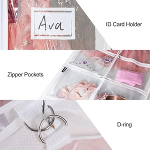 Sacs <span class=keywords><strong>à</strong></span> vêtements en PVC anti-poussière et imperméables avec fenêtre transparente pour rangement en placard – Vente en gros - Product Image 3