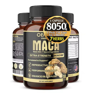 Fornitura di vendita calda maschio potenziatore <span class=keywords><strong>Maca</strong></span> capsule OEM supportata integratori a base di erbe per la salute - Product Image 1