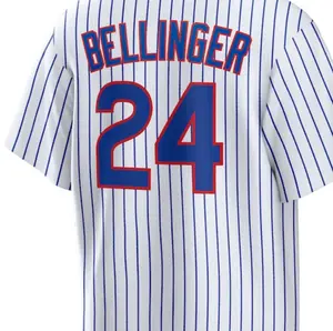 Ready to Ship Chicago Cody Bellinger White/Royal Home Best Quality Stitched Baseball Jersey