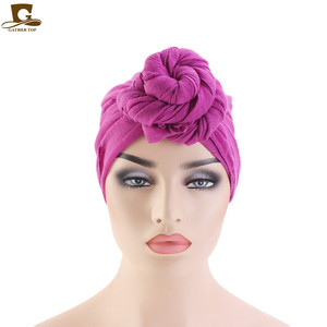 Uding Europe et les États-Unis noeud populaire turban, chapeau, écharpe, wrap tête WJ-23 - Product Image 3
