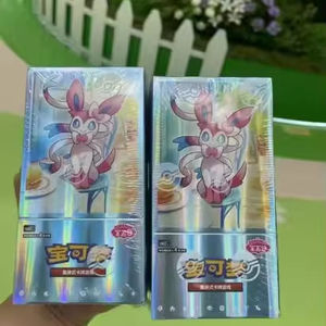 Kartu Permainan Poke Mon Asli Versi Cina Sederhana Grosir Vol.2 Gem Pack TCG Booster Box Kartu Permainan Asli Versi Cina Sederhana - Product Image 1