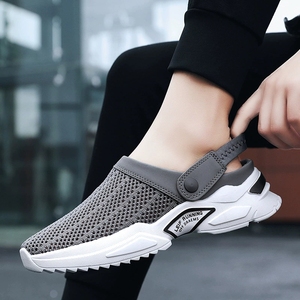Zapatos informales a la moda para hombre, transpirables, suaves, de secado rápido, cómodos, sin usar los pies, prácticos zapatos antideslizantes de choque lento para hombre - Product Image 5
