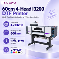 Imprimante DTF 60 cm 4 têtes I3200 A1, machine de transfert de film PET certifiée CE, presse d'impression textile à encre pigmentée, panneau Hansen