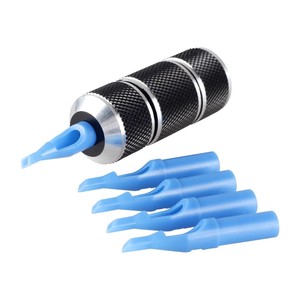 หัวเข็มสักแบบใช้แล้วทิ้ง ขนาด 48 มม. พร้อมฝาครอบหมึก รุ่น RT FT DT สำหรับชุดเครื่องสักแบบคอยล์ - Product Image 4
