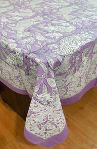 Latest New Design Handmade 100% Cotton <b>Tablecover</b> Floral Design Place Mat for Outdoor Use Wedding Party & Home for Outdoor Space - Product Image 2