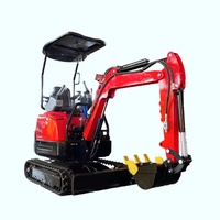 Mini-excavatrices chinoises neuves, les plus petites, avec crochet, pour usage agricole – Meilleures excavatrices chinoises