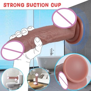 Dildo de Silicona Realista con Fuerte Ventosa para Mujeres y Parejas, Juguete Sexual para Adultos de 7.8 Pulgadas para Estimulación del Punto G con Manos Libres - Product Image 4