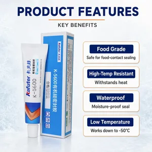 กาวซิลิโคนเกรดอาหาร K5600 K5600H ทนความร้อนสูง กันน้ำ สำหรับตู้เย็น กาต้มน้ำ 35 มล. - Product Image 2