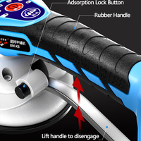 Machine à poser des carreaux, vibrateur à carreaux, ventouse réglable, vibrateur de sol automatique sans fil, outil de nivellement avec batterie