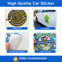 Autocollants en vinyle pour pare-brise, pare-chocs et vitres de voiture, imperméables et résistants aux intempéries, avec logo personnalisé en PVC, lettrage transfert, BONI
