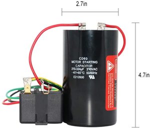 Bộ Khởi Động Cứng Dây CSRU3-3 Bộ Tiết Kiệm Máy Nén <span class=keywords><strong>AC</strong></span> Tụ Khởi Động Cứng Tương Thích Cho CSR-U3 4-5 Tấn - Product Image 3